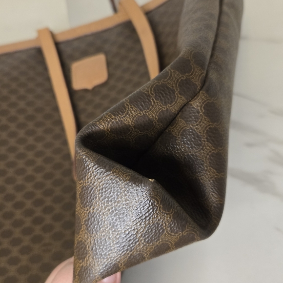 Celine Macadam Triomphe Monogram Tote Shoulder Bag - Picture 10 of 12